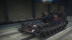 World of Tanks . Мир Танков . бой 31 , Жандарм 120 AC Gendarme 3500