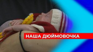 Новорождённую весом 485 граммов спасли и выходили специалисты перинатального центра больницы №40