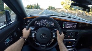 Rolls-Royce Ghost Black Badge 2022 POV Test Drive