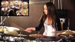 ALL THAT REMAINS - TWO WEEKS - DRUM COVER BY MEYTAL COHEN