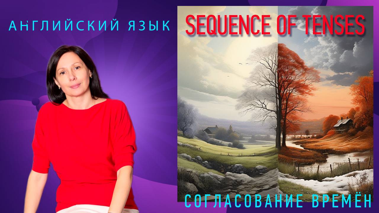 СОГЛАСОВАНИЕ ВРЕМЕН. Sequence of Tenses. ВИЗУАЛЬНЫЕ ПРИМЕРЫ. ПОДРОБНЫЙ РАЗБОР. ПРАКТИКА.