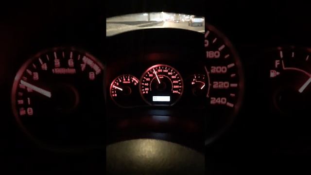 Субару импреза xv 2011г.в. 2.0 (150 л.с.) автомат 4-х ст.100 км/ч, количество оборотов на тахометре