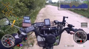 Бавлены. Обзорная велопрогулка с телеметрией