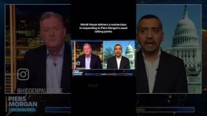 Mehdi Hasan Delivers an Epic Response to Piers Morgan #israel #hamas