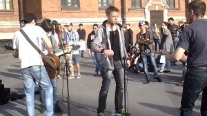 Уличные музыканты:Я не кидал