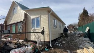 Строительство крыши и пристройки к дому #пристройка #монтажкровли