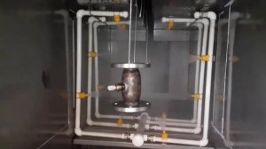 Линия порошковой окраски шаровых кранов