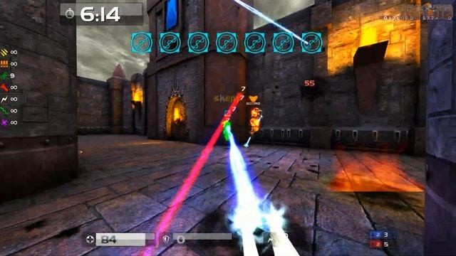 Quake Live: pql vamp - pay & gizlord vs skepp & zhAAzy - epic low elo battle