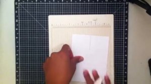 How to make an A2 gate fold card and a A2 S fold card with a 8 1/2 x 11 cardstock