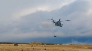 Работа украинских ми-24 в Африке