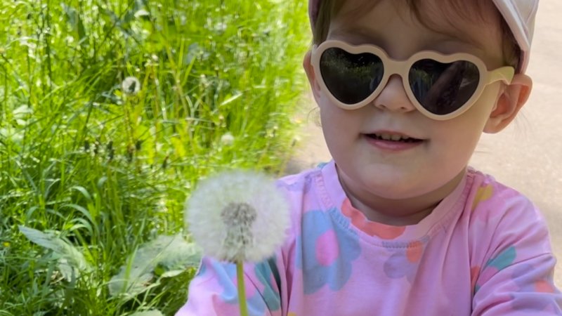 Одуванчик 🌼 #2года2месяца