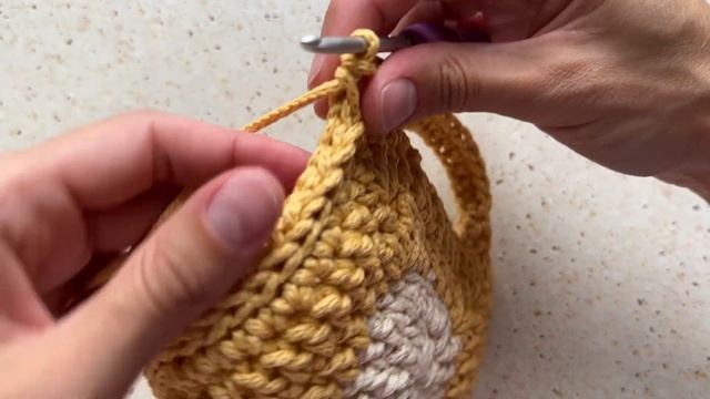 СУМКА ЗА ПАРУ ЧАСОВ ИЗ ШНУРА КРЮЧКОМ Crochet Bag Crochet Pattern