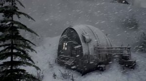 ПОТРЯСАЮЩИЕ звуки СНЕЖНОЙ БУРИ для сна - Метель и холодный ветер - Снежные бури