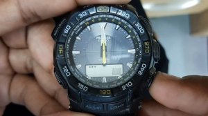 How To Setting Time on a Casio PROTREK PRG-550 Watch | SolimBD | DIY | Watch Repair