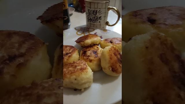 Сырники с манкой на завтрак!!!Нежные и пышные!