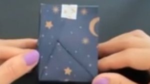 Подарочный пакет из бумаги