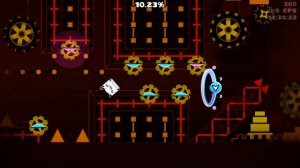 Crimson Clutter by RedUniverse (Insane Demon) Geometry Dash