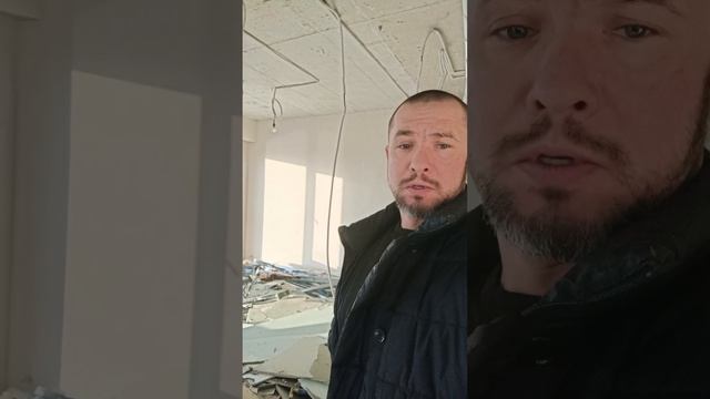 Квартира 93 кв.м, начали демонтаж