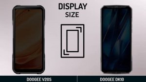 DOOGEE V20S VS DOOGEE DK10