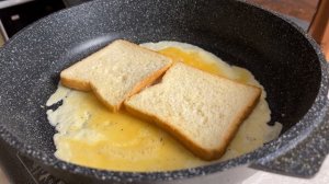 Лучший Завтрак из Яиц: Омлет с ветчиной и сыром!  Сэндвич!
