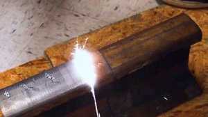 Рельсы. Лазерная очистка рельсы-балки от ржавчины // RR Performance Laser | Лазерная очистка металл