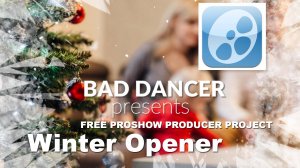 RT Free Proshow Producer project - Winter Opener ID 24122019