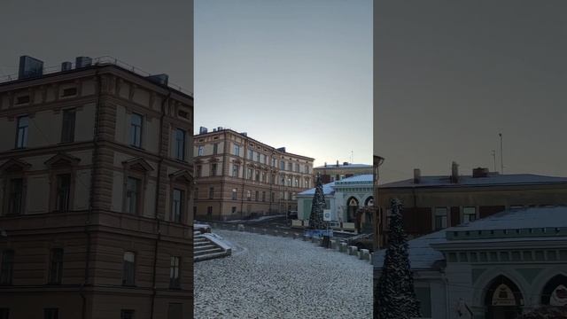Площадь Старой Ратуши в Выборге
