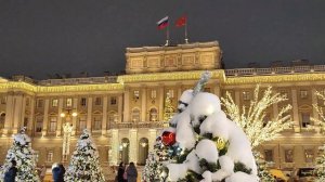 Новогодний сад.Декабрь 2024 Санкт-Петербург 👍💥❤️