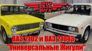 ВАЗ 2102 и ВАЗ 21043 - "Универсальные Жигули" (10 выпуск)