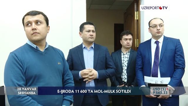 E-ijro auksionda 11,6 ming mol-mulk sotildi
