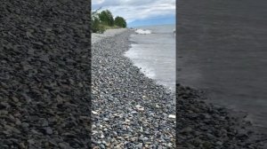 Шторм на Байкале. Озеро. Бурятия. Северобайкальск. Большая волна. 3.08.2022.