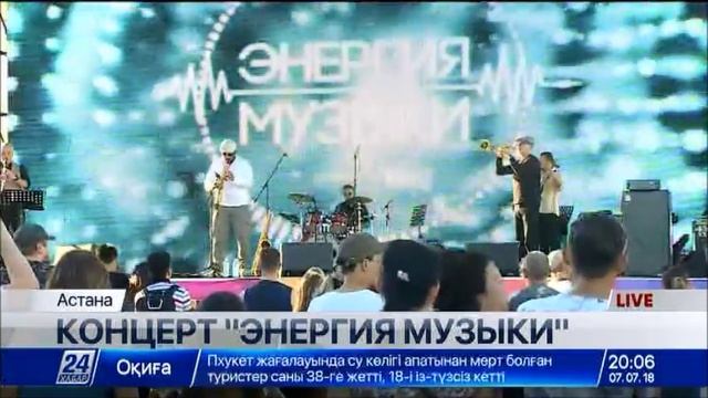 Концерт «Энергия музыки» состоится в Астане
