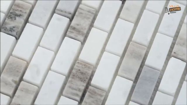 Palisandro Mini Brick Marble Mesh-Mounted Mosaic Tile 12"x12" Polished - MSI Collection