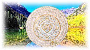 Картина -Гармонизация через Вселенскую (беспричинную) Любовь, состояние Единства, Радости и Счастья!