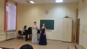 М.Глинка "К цитре" в переложении для 2 голосов А.Науменко