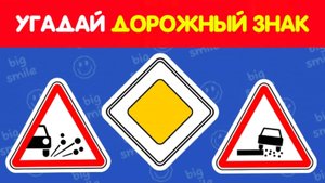 УГАДАЙ 30 ДОРОЖНЫХ ЗНАКОВ