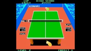 Konami's Ping-Pong [Arcade] (1985) Konami