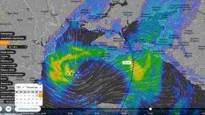 22 декабря на Черным морем сформируется штормовой циклон. Прогноз погоды