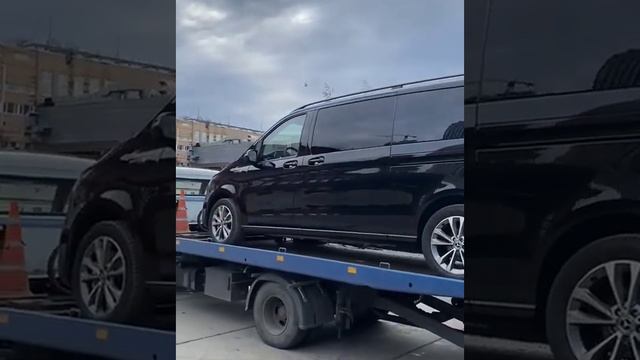 +1 Happy client ✨️ Новый Электрический Mercedes-Benz EQV отправляется к своему счастливому владельцу