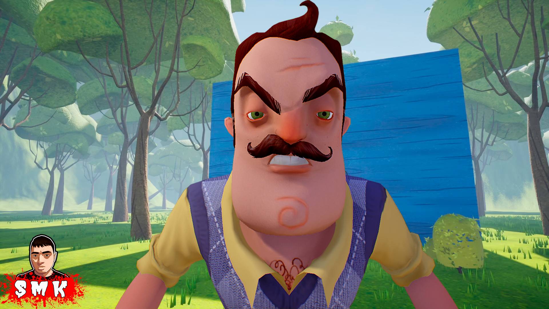ШОУ ПРИВЕТ СОСЕД!ЛЕС МАНИКЕНОВ ВАСИЛИЧА!ИГРА HELLO NEIGHBOR MOD KIT ...