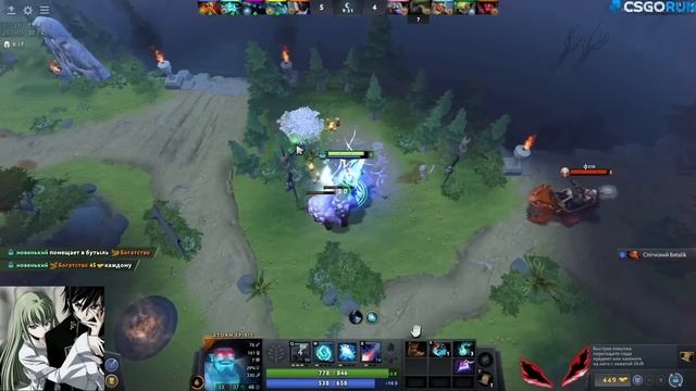 ZXCURSED НА STORM SPIRIT ОКАЗАЛСЯ НА МЕСТЕ ПАПИЧА В ЛОББИ СТРИМСНАЙПЕРОВ