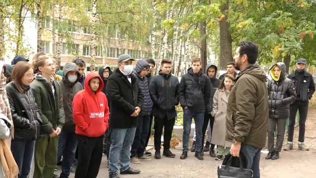 Практические тренировки по безопасности в ЧувГУ.22.09.2021