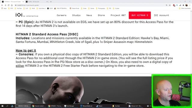 Hitman 3 💠 About The Access Pass (Level Import) смотреть онлайн