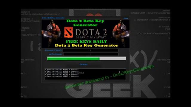 Dota 2 Beta Key Generator v2.3 - Mediafire free Download смотреть онлайн