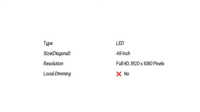TCL L49S6500FS 49 inch LED Full HD TV Detail Specification смотреть онлайн