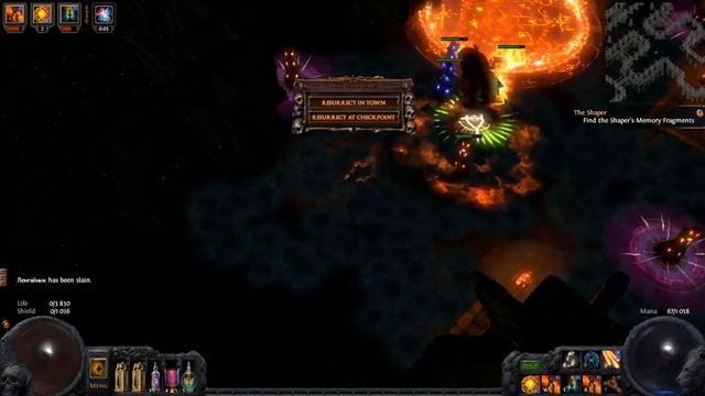 Path of Exile Карта Hallowed Ground (уникальная) смотреть онлайн