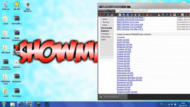 How to Install WinRAR | Windows 7/Vista/Linux - ShowmanFilms смотреть онлайн