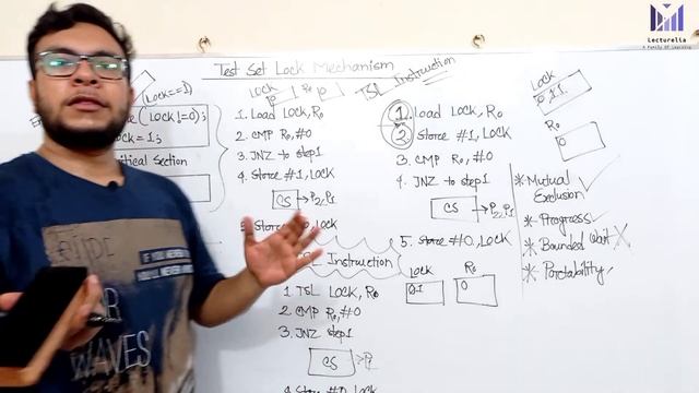 (Part-3.14) Test Set Lock Mechanism - Part2 | Operating System Bangla Tutorial