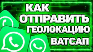 Как Отправить Геолокацию По Ватсапу С Андроида