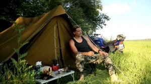 советская палатка / примус / ночёвка